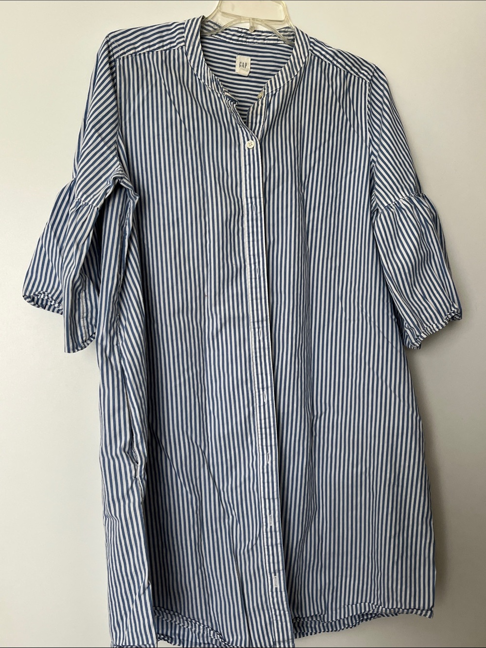 ❤️ 3 for $30 Item GAP Blue and White Vertical Stripe Cover-up